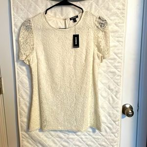 Express lace blouse